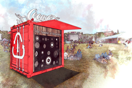 Coca Cola festival stands